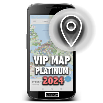 VIP Map PLATINUM 2024 Licentie &bull; Urbex Database &bull; Urban exploring locations &bull; Toegang tot online databank tot 31/12/2024